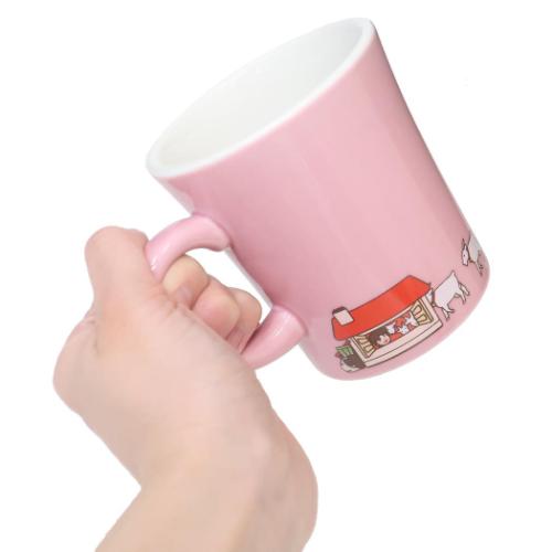 ぽってりマグ マグカップ アルプスの少女ハイジ まっててごらん 三郷陶器 プレゼント