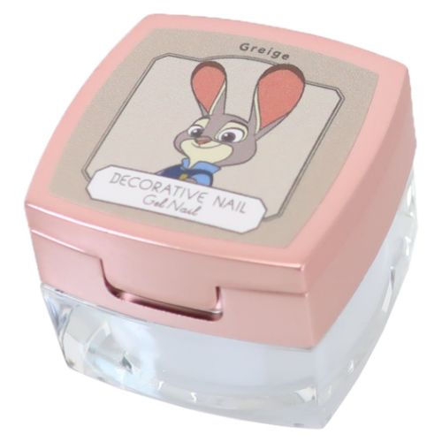 デコラティブジェルネイル マニキュア ジュディ グレージュ ズートピア ディズニー 粧美堂 コスメ雑貨