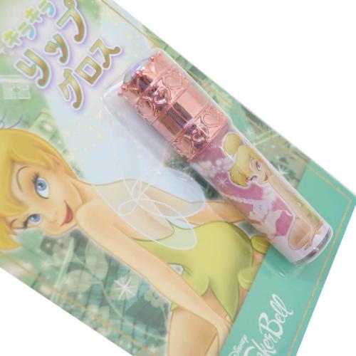 キッズコスメ ストーン付リップグロス ピーターパン ティンカーベル ディズニー 粧美堂 化粧雑貨 女の子 プレゼント キャラクター