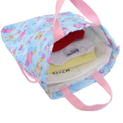 キルトナップサック 体操服かばん ユニコーン 新入学 粧美堂