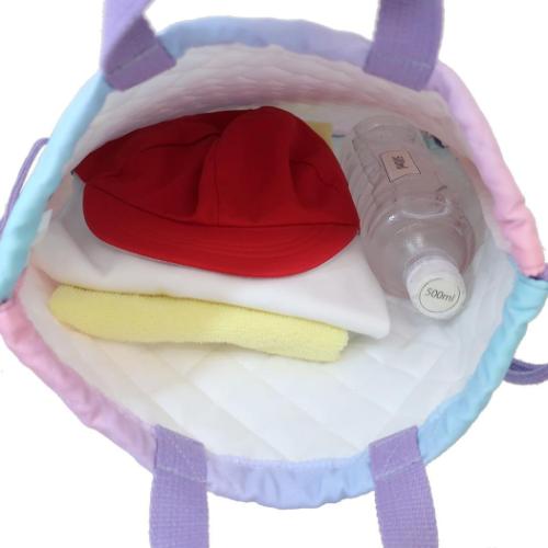 ナップサック キルトナップサック グラデデイジー 新入学 粧美堂