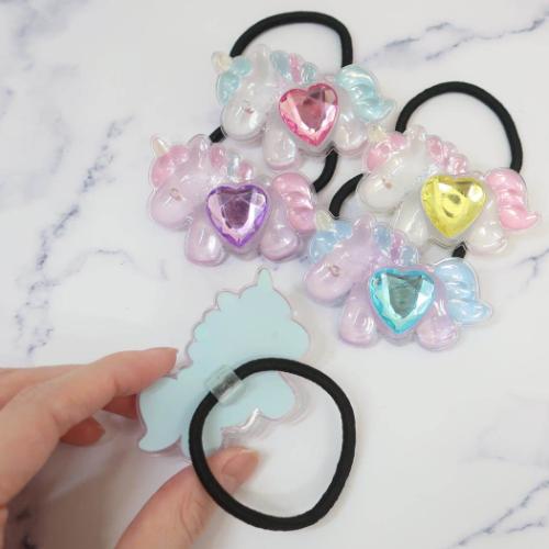 ヘアアクセ 推しポニーヘアゴム 粧美堂
