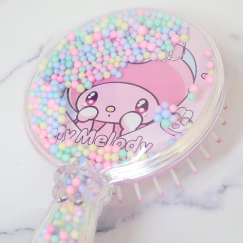 マイメロディ グッズ ブラシ サンリオ キャラクター ヘアゴム付き