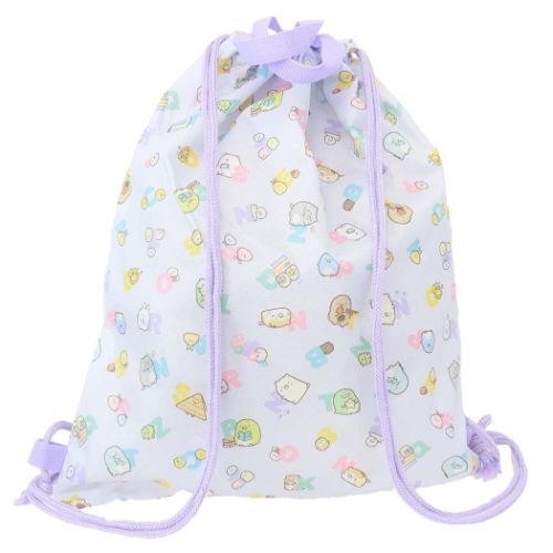 すみっコぐらし キャラクター ナップサック 総柄 新入学 サンエックス グッズ