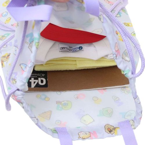 すみっコぐらし キャラクター ナップサック 総柄 新入学 サンエックス グッズ