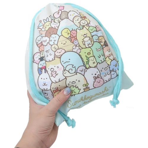 すみっコぐらし きんちゃくポーチM 巾着袋 新入学 サンエックス キャラクター