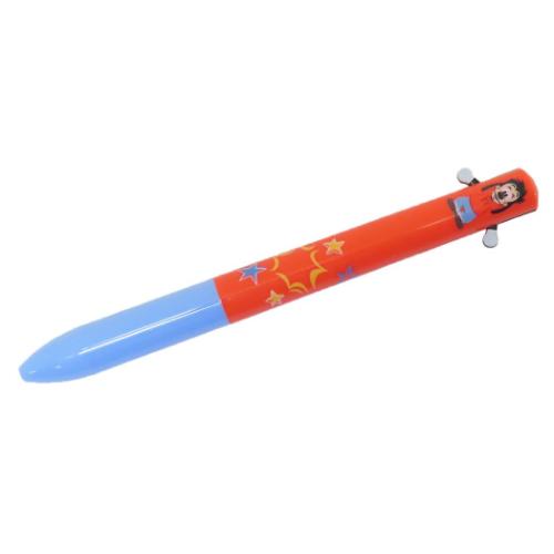 ボールペン 黒 赤 2色ボールペン mimi 0.7mm グーフィー