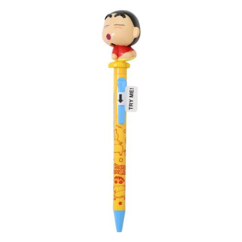 クレヨンしんちゃん ボールペン おしりアクションペン しんのすけ ほほ