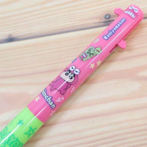 黒赤2色ボールペン mimiペン ワニ山さん クレヨンしんちゃん funbox 新