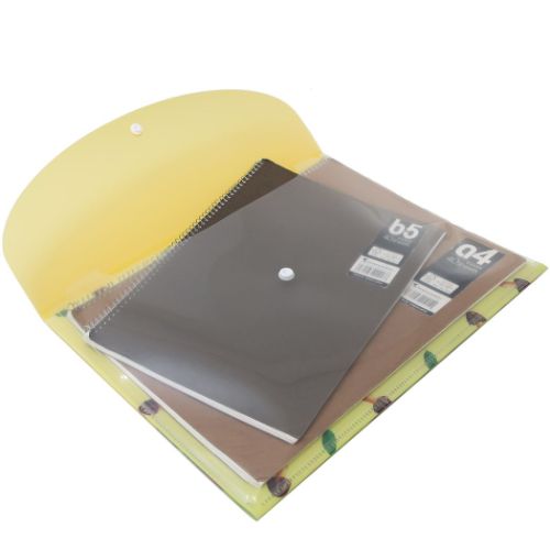 ポケットファイル きのこの山 ポケット付きA4クリアファイル お菓子