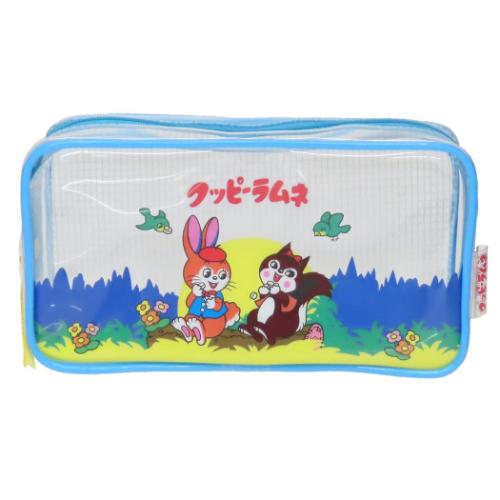 ペンケース クリアポーチ クッピーラムネ funbox お菓子パッケージ