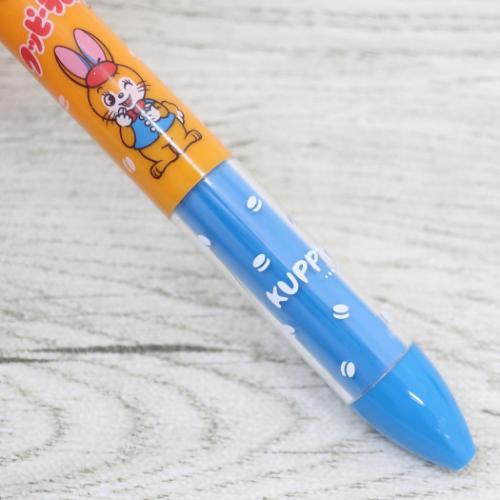 mimiペン クッピーラムネ 黒赤2色ボールペン お菓子パッケージ