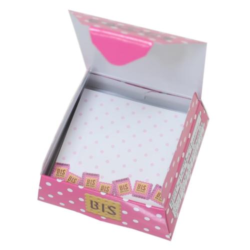 メモ帳 チロルチョコ 箱メモ ビス ピンク お菓子パッケージ funbox