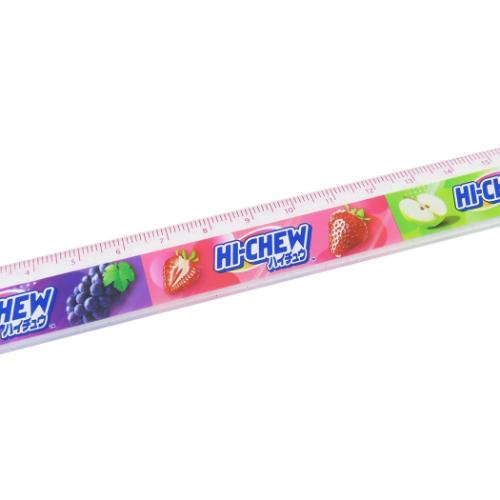 ものさし 17cmスリム定規 2 ハイチュウ お菓子パッケージ funbox おやつマーケット 新学期準備文具