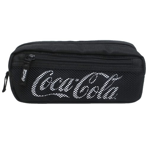 コカコーラオリジナルペンケース Coca Cola コカコーラ メッシュポケット ペンケース おやつ