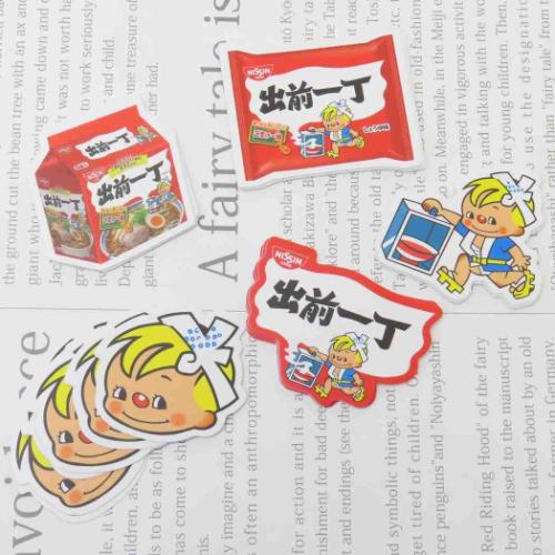 フレークシール 出前一丁 ステッカー funbox : キャラクターのシネマ