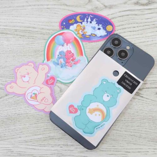 ケアベア グッズ ダイカットシール キャラクター キャラクター