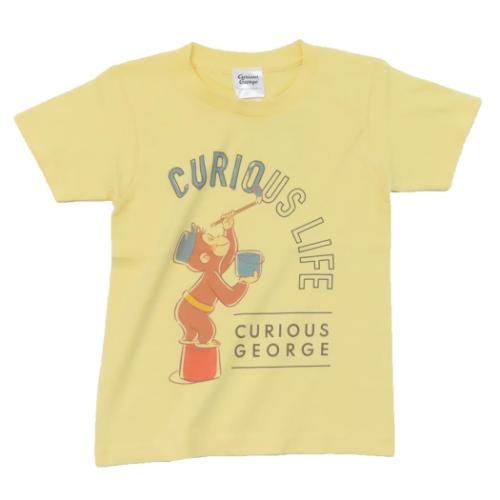 おさるのジョージ 絵本キャラクター 子供用Tシャツ キッズT-SHIRTS  