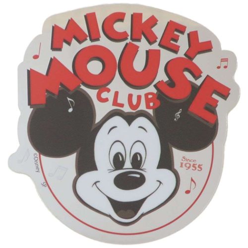 ミッキーマウス ディズニー キャラクター ダイカットシール キャラクターステッカー ミッキーマウスクラブ ミュージック D100｜cinemacollection