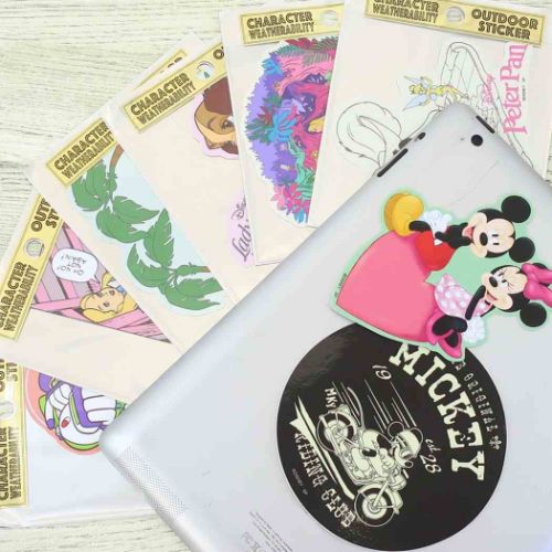 Disney ビッグシール アウトドアステッカー ディズニー ミッキー