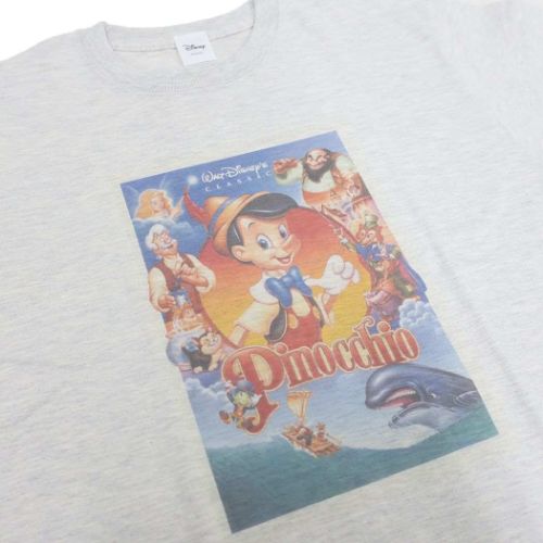 ピノキオ Tシャツ レディースTシャツ BG ディズニー スモールプラネット