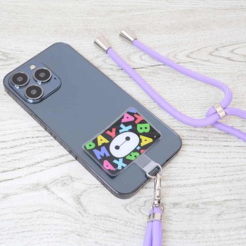 スマホアクセ フォンタブ アルファベット ベイマックス ディズニー スモールプラネット スマホストラップ キャラクター