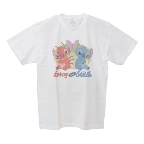 宅配便配送 リロ＆スティッチ キャラクター スティッチと T-SHIRTS Tシャツ その他