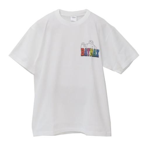 ベイマックス T-SHIRTS ディズニー Tシャツ キャラクター ワンポイント Lサイズ XLサイズ｜cinemacollection