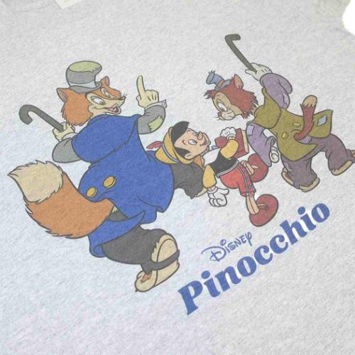 ピノキオ グッズ Tシャツ キャラクター T-SHIRTS 歩く : キャラクター