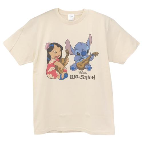 P0018【グレーMサイズ】ディズニー公式　スティッチ　Tシャツ P0018【グレーMサイズ】ディズニー公式スティッチTシャツ