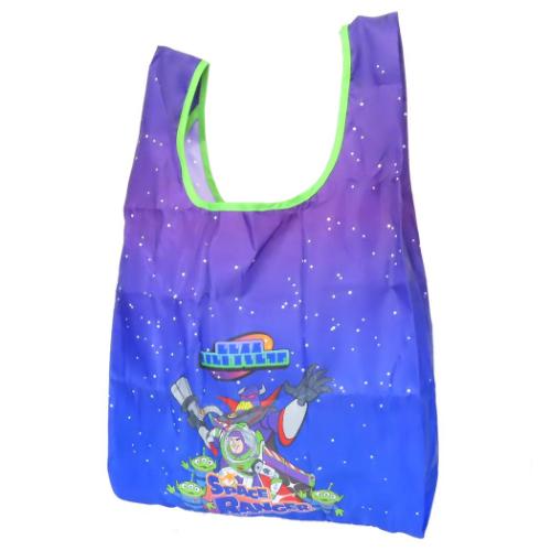 トイストーリー キャラクター エコバッグ マルシェショッピングバッグ 宇宙 ディズニー