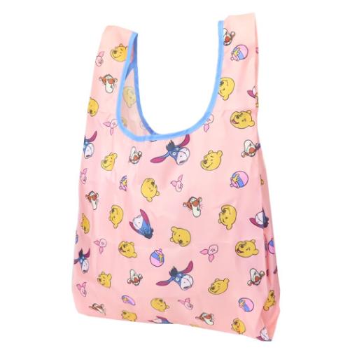 くまのプーさん ディズニー キャラクター エコバッグ マルシェショッピングバッグ フェイス