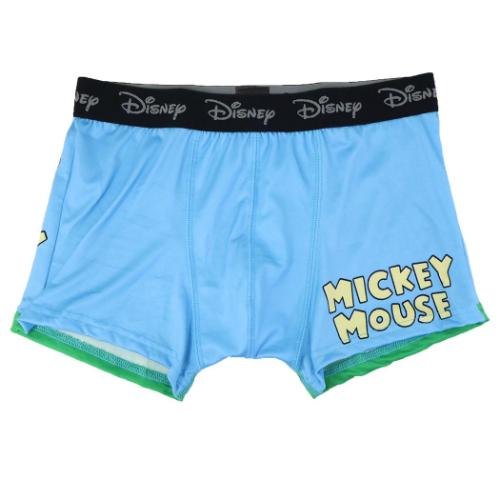 ミッキーマウス キャラクター 男性用下着 転写ボクサーブリーフ 音楽 ディズニー