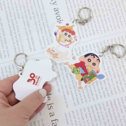 クレヨンしんちゃん グッズ キーリング アニメキャラクター アクリル