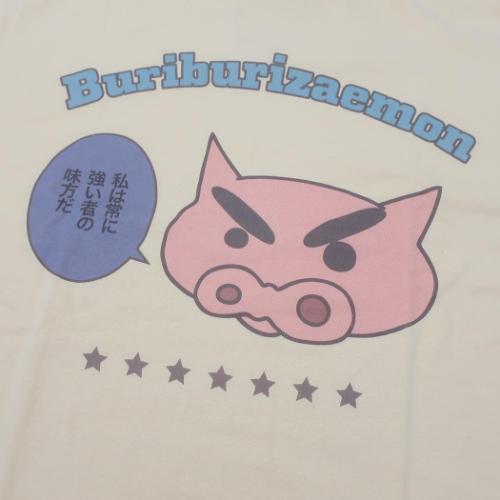 クレヨンしんちゃん アニメキャラクター Tシャツ T-SHIRTS ぶりぶりざえもん ロゴ Lサイズ XLサイズ｜cinemacollection｜03