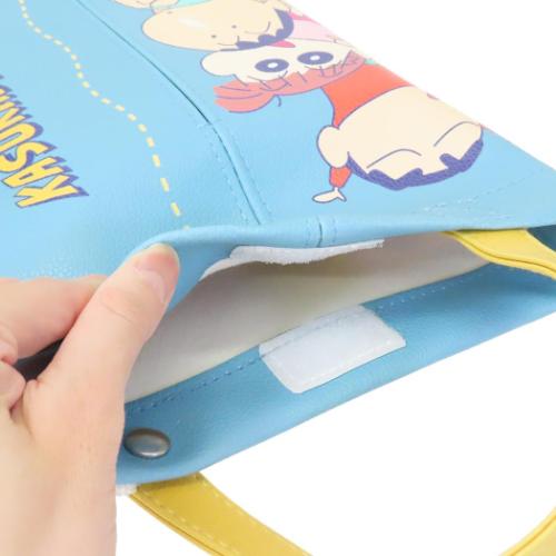 クレヨンしんちゃん グッズ ティッシュカバー アニメキャラクター 合皮