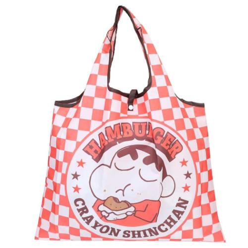 クレヨンしんちゃん エコバッグ ショッピングバッグ A ハンバーガー スモールプラネット 爆買