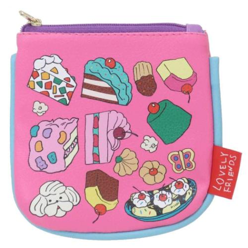 ミニポーチ ラブリーフレンズ フラットポーチ スモールプラネット