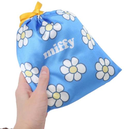 ミッフィー リボン巾着 ディックブルーナ 巾着袋 絵本キャラクター フラワー スモールプラネット