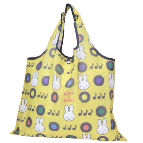ミッフィー ショッピングバッグ ディックブルーナ エコバッグ 絵本キャラクター ミッフィー&ミュージック YE