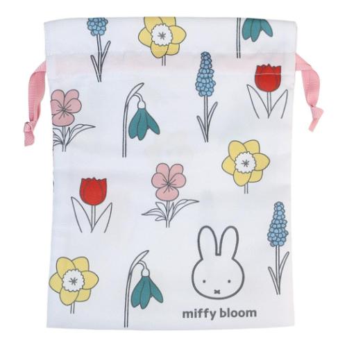 ミッフィー きんちゃくポーチ ディックブルーナ 巾着袋 絵本キャラクター miffy bloom 爆買