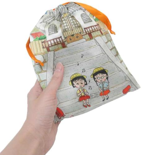 リボン巾着 巾着袋 駄菓子屋さん ちびまる子ちゃん スモールプラネット きんちゃくポーチ 小物入れ