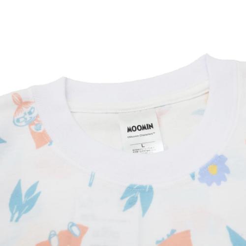ムーミン T-SHIRTS Tシャツ リトルミイとお花 Lサイズ XLサイズ 北欧｜cinemacollection｜03