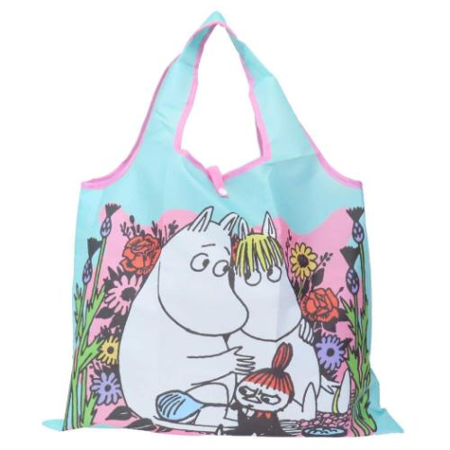 Yahoo! Yahoo!ショッピング(ヤフー ショッピング)ムーミン ショッピングバッグA エコバッグ 花とシャボン玉 北欧 キャラクター