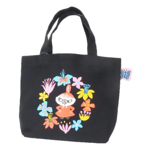 ムーミン グッズ ランチバッグ キャラクター カラーマチ付バッグ リトルミイ 花の輪