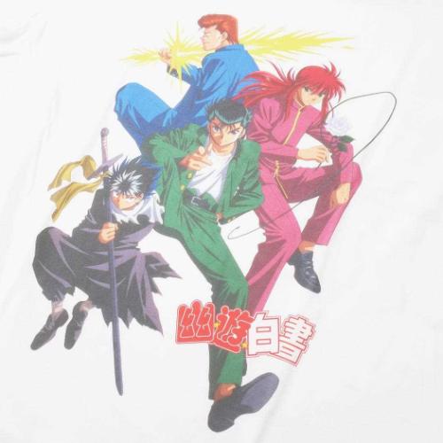 幽遊白書 少年ジャンプ アニメキャラクター Tシャツ T-SHIRTS 集合 WH Lサイズ XLサイズ｜cinemacollection｜03