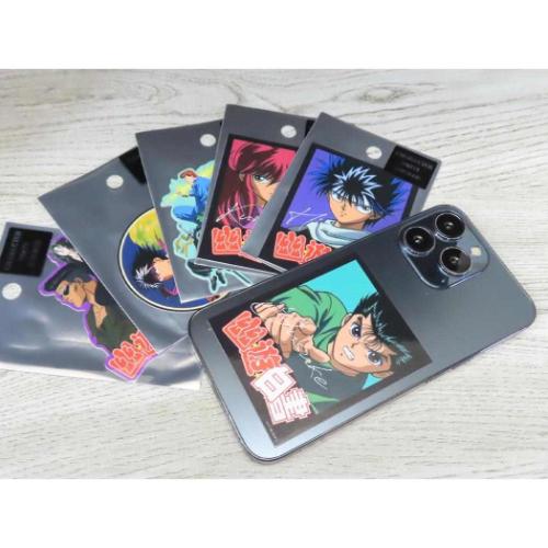 キャラクターステッカー 幽遊白書 ダイカットシール 少年ジャンプ