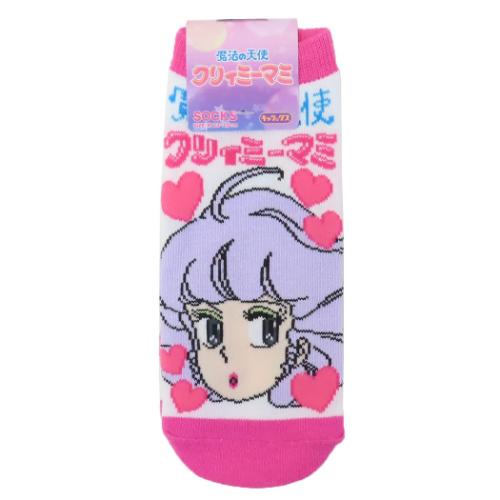 レディースソックス 女性用靴下 魔法の天使クリィミーマミ フェイス スモールプラネット キャラックス 大人向け アニメキャラクター
