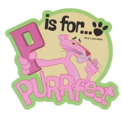 キャラクターステッカー ダイカットシール ピンクパンサー