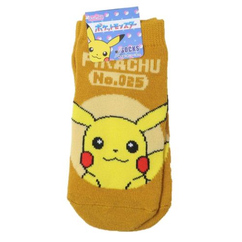 キッズソックス 子供用靴下 ポケットモンスター ポケモン ピカチュウ ロゴ スモールプラネット